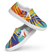 Men’s slip-on canvas shoes: Festive Design