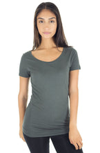Bamboo Scoop-Neck Tee - Gone Rogue