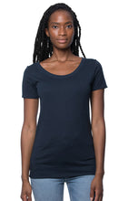 Bamboo Scoop-Neck Tee